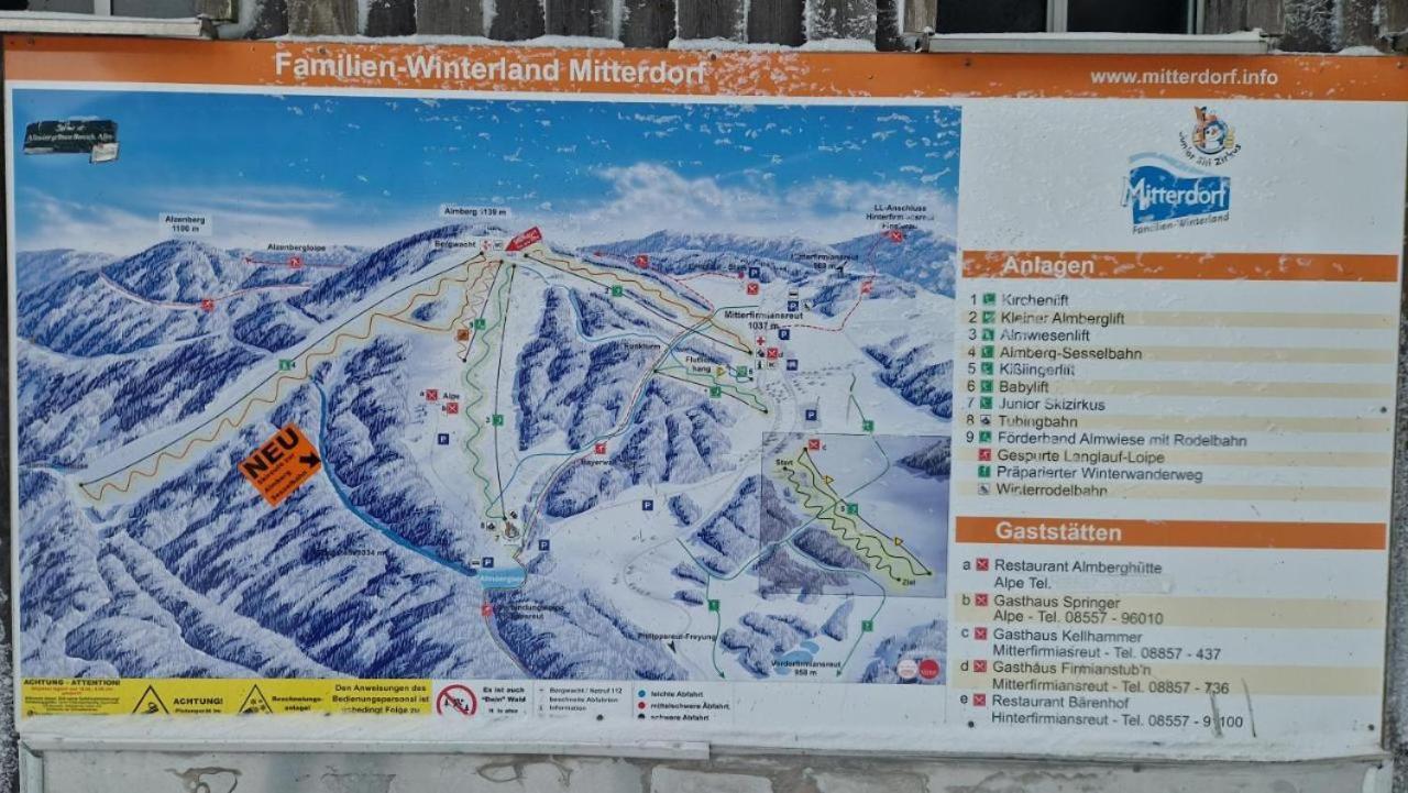 Mitterdorf Almberg X29 Lägenhet Mitterfirmiansreut Exteriör bild
